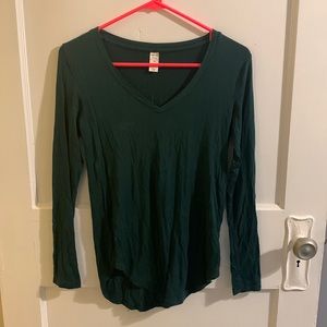 Old Navy Luxe V-neck Long sleeve shirt